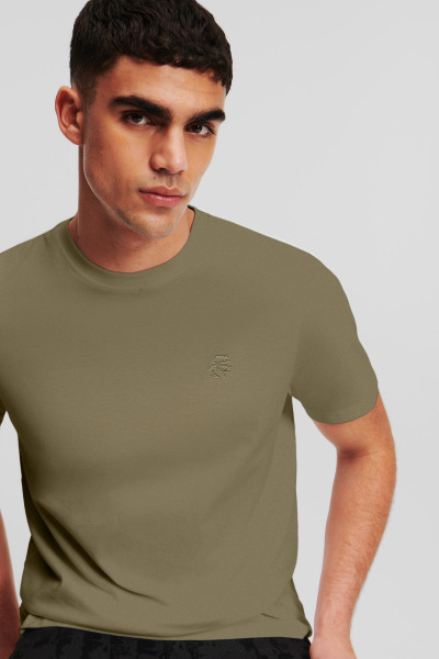 TRIČKO KARL LAGERFELD KAMEO LOGO T-SHIRT - Fotografie č. 4