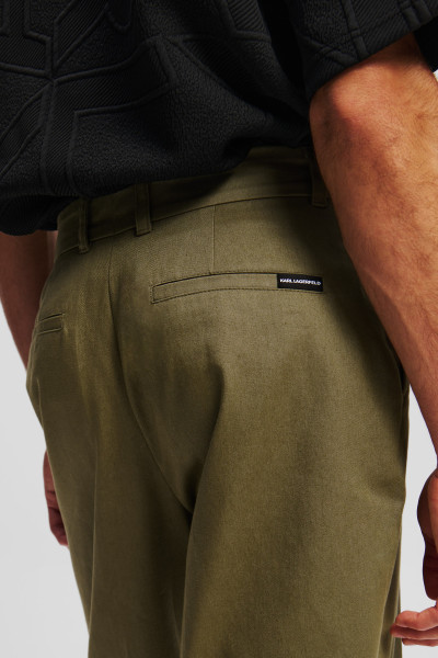 KALHOTY KARL LAGERFELD CASUAL CHINO PANT - Fotografie č. 4
