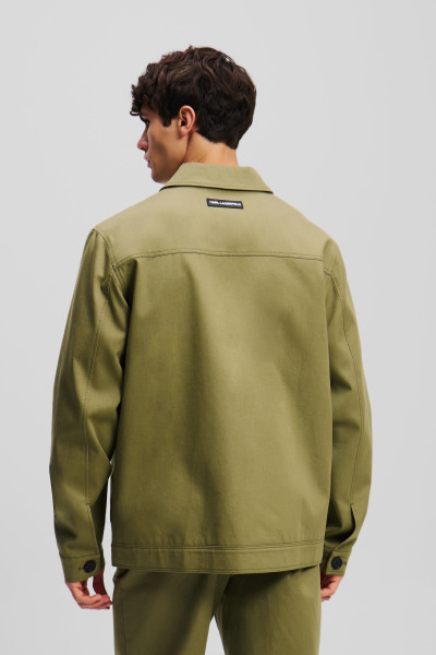 BUNDA KARL LAGERFELD COTTON UTILITY JACKET - Fotografie č. 3