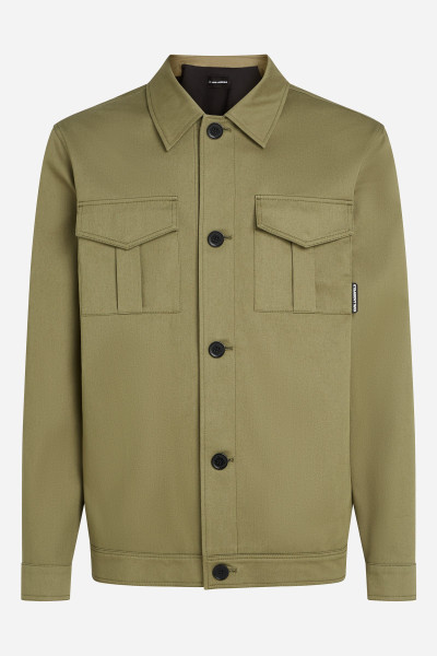 BUNDA KARL LAGERFELD COTTON UTILITY JACKET - Fotografie č. 5