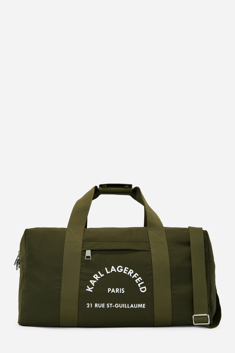 Táska Karl Lagerfeld K/Rsg Nylon Weekender Khaki