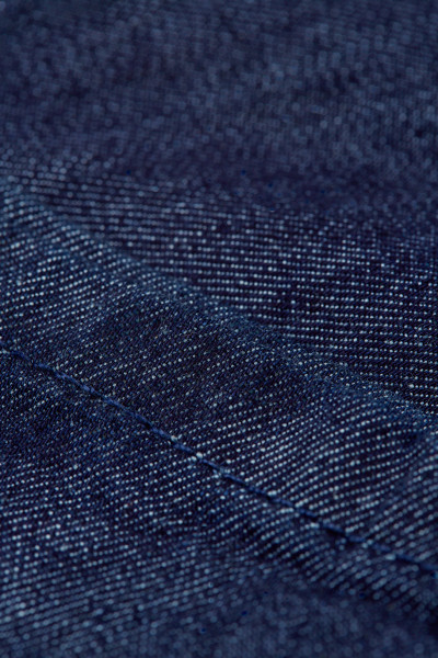 FARMER KARL LAGERFELD PLEATED PAPER BAG DENIM PANTS - Kép 3