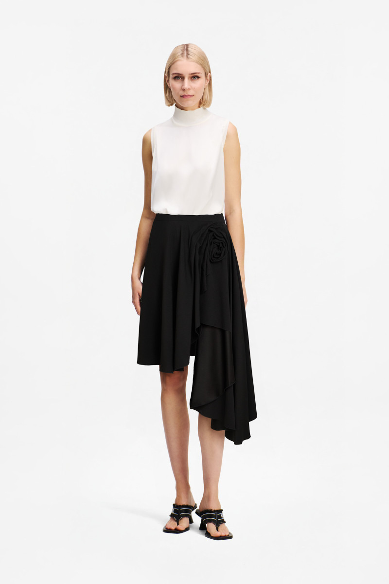 Sukňa Karl Lagerfeld Karl Studio Skirt Black