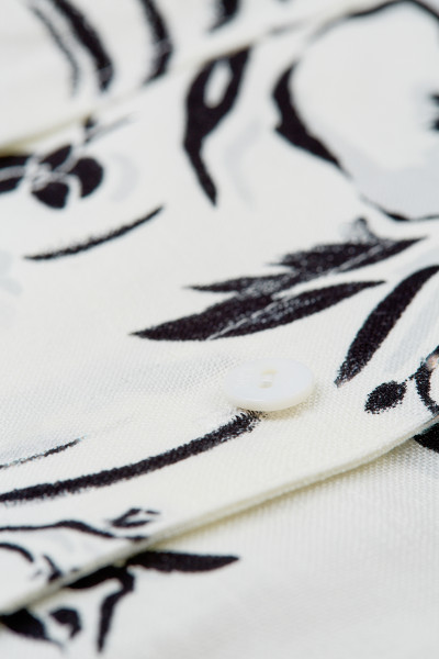 OVERAL KARL LAGERFELD LINEN BLEND JUMPSUIT - Fotografie č. 3