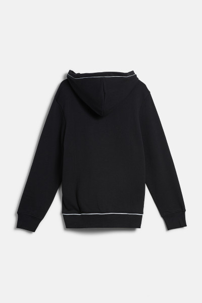 MIKINA KARL LAGERFELD LOGO PIPING ZIP UP HOODIE - Fotografie č. 2