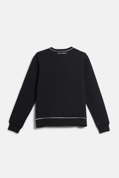 MIKINA KARL LAGERFELD LOGO PIPING SWEATSHIRT - Fotografia č. 2