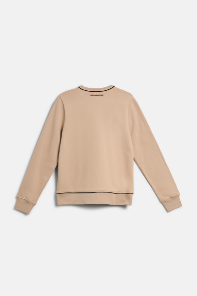 MIKINA KARL LAGERFELD LOGO PIPING SWEATSHIRT - Fotografia č. 2
