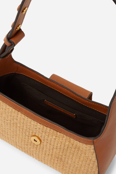 KABELKA KARL LAGERFELD K/SIGNATURE SM SHB RAFFIA - Fotografie č. 3