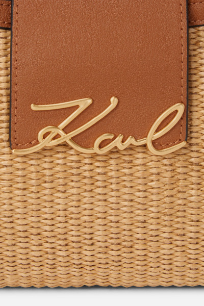 KABELKA KARL LAGERFELD K/SIGNATURE SM SHB RAFFIA - Fotografie č. 4
