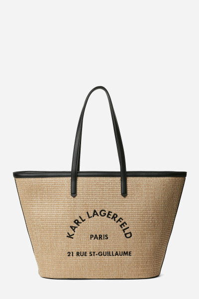 KABELKA KARL LAGERFELD K/RSG RAFFIA TOTE - Fotografie č. 1