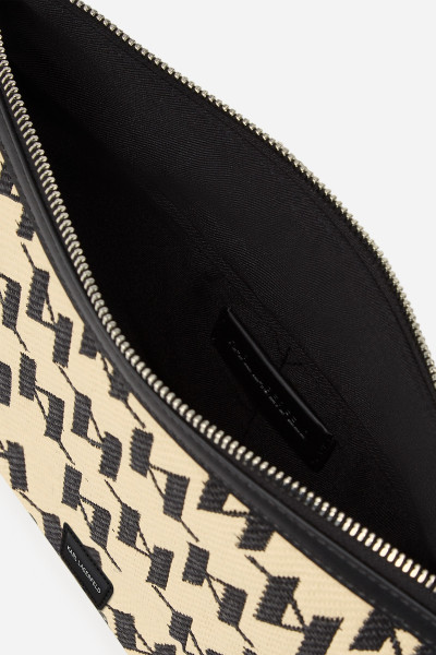 PÚZDRO KARL LAGERFELD K/ESSENTIAL RAFFIA POUCH MN - Fotografia č. 3