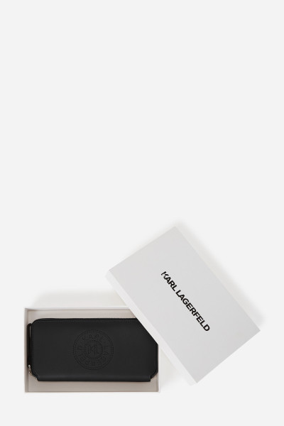 PÉNZTÁRCA KARL LAGERFELD K/CIRCLE CONTINENTAL WALLET - Kép 4