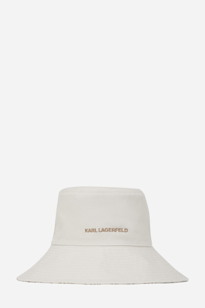 KALAP KARL LAGERFELD K/MONOGRAM REV BUCKET HAT - Kép 1