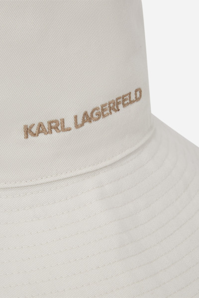 KALAP KARL LAGERFELD K/MONOGRAM REV BUCKET HAT - Kép 4