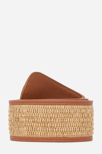 OPASEK KARL LAGERFELD K/AUTOGRAPH RAFFIA H5 BELT - Fotografie č. 2