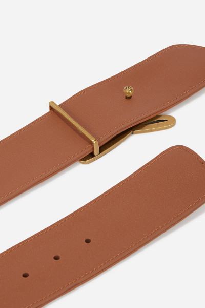 OPASEK KARL LAGERFELD K/AUTOGRAPH RAFFIA H5 BELT - Fotografie č. 4