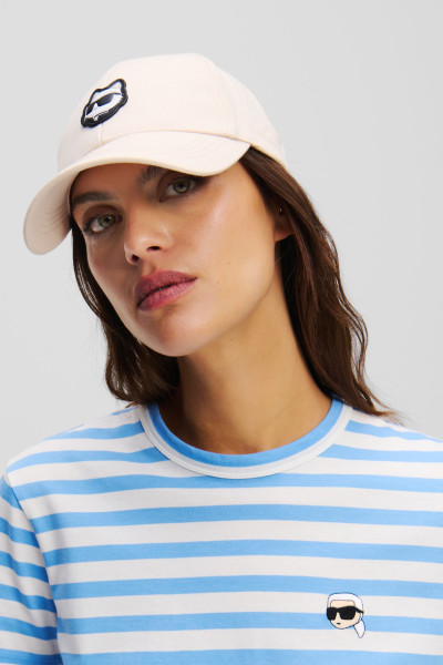 SAPKA KARL LAGERFELD IKON CHOUPETTE PATCH CAP - Kép 2