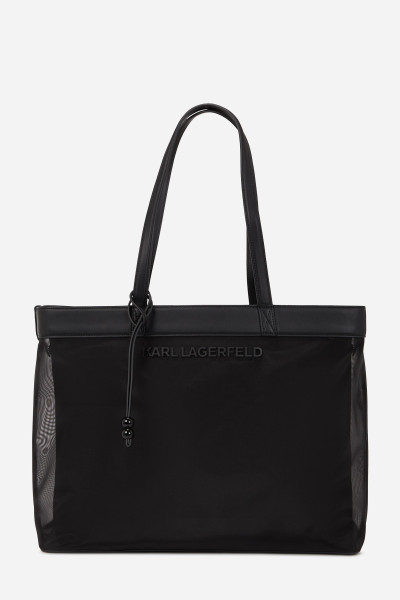 KABELKA KARL LAGERFELD K/ESSENTIAL MESH BEACH TOTE - Fotografie č. 1