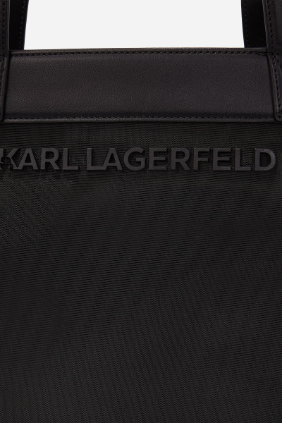 KABELKA KARL LAGERFELD K/ESSENTIAL MESH BEACH TOTE - Fotografie č. 5