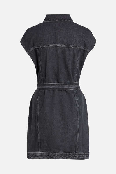 ŠATY KARL LAGERFELD JEANS KLJ BELTED DENIM DRESS - Fotografie č. 6