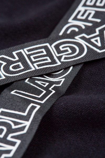 MIKINOVÉ ŠATY KARL LAGERFELD JEANS KLJ SLESS HOODIE DRESS - Fotografie č. 3