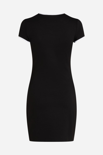 ŠATY KARL LAGERFELD JEANS KLJ CAP SLEEVE MILANO DRESS - Fotografie č. 6