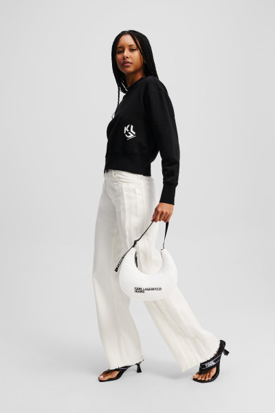 MIKINA KARL LAGERFELD JEANS KLJ REGULAR LOGO SWEAT - Fotografie č. 2