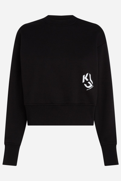 MIKINA KARL LAGERFELD JEANS KLJ REGULAR LOGO SWEAT - Fotografie č. 5