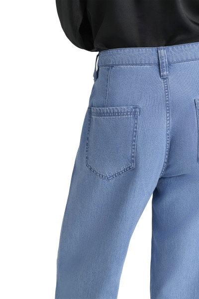 DŽÍNSY DKNY WIDE LEG TENCEL JEAN - Fotografia č. 5