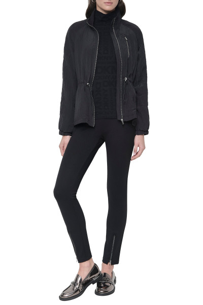 BUNDA DKNY L/S CRINKLE SHORT AN - Fotografie č. 2