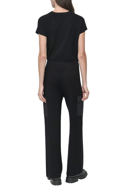 TEPLÁKY DKNY SWTR PANT W/ SATIN P - Fotografie č. 2