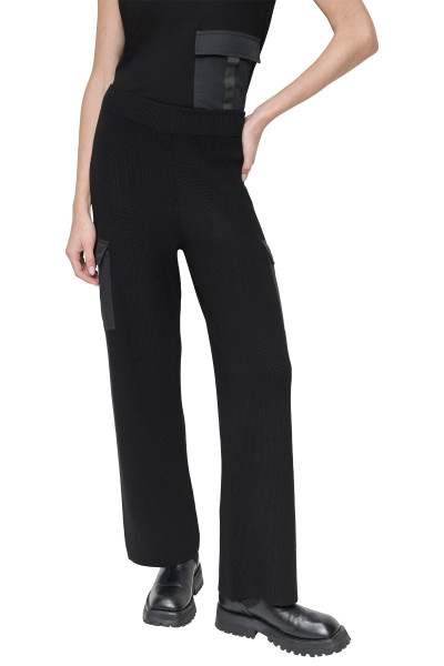 TEPLÁKY DKNY SWTR PANT W/ SATIN P - Fotografie č. 3