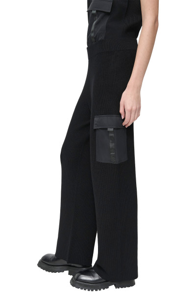 TEPLÁKY DKNY SWTR PANT W/ SATIN P - Fotografie č. 5
