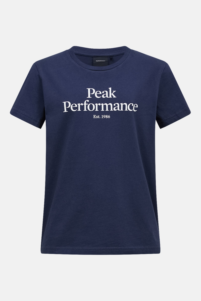 Tričko Peak Performance Jr Original Tee Blue Shadow