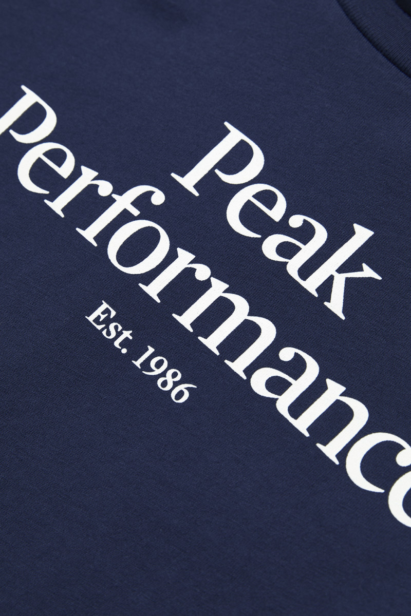 Tričko Peak Performance Jr Original Tee Blue Shadow