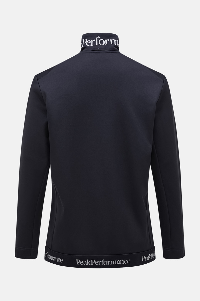 Mikina Peak Performance M Rider Tech Zip Jacket Black