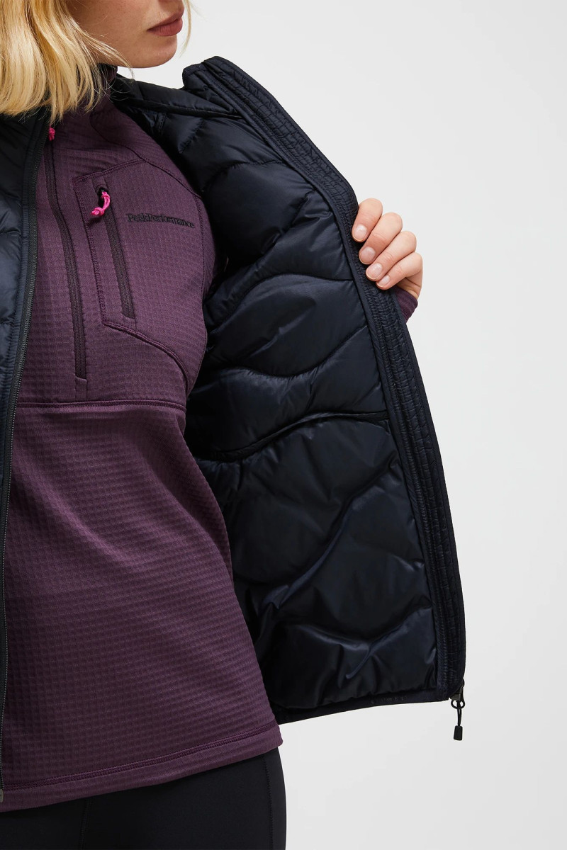 Vesta Peak Performance W Helium Down Vest Black