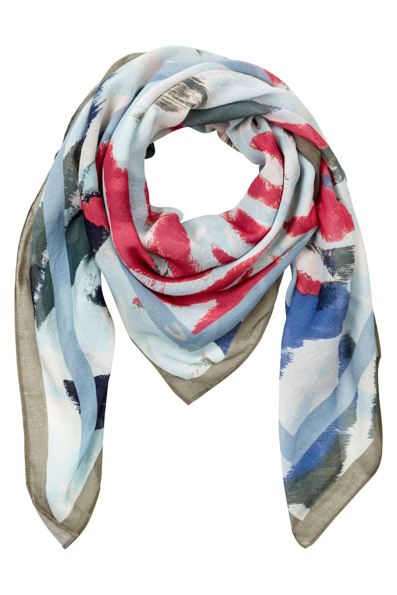 SÁL CAMEL ACTIVE PRINTED SHAWL AOP