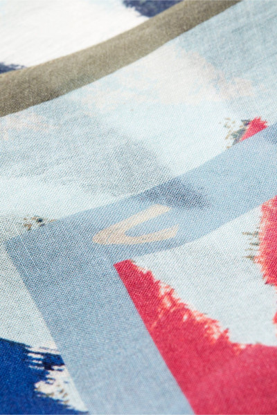 SÁL CAMEL ACTIVE PRINTED SHAWL - Kép 3
