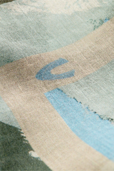 SÁL CAMEL ACTIVE PRINTED SHAWL - Kép 3