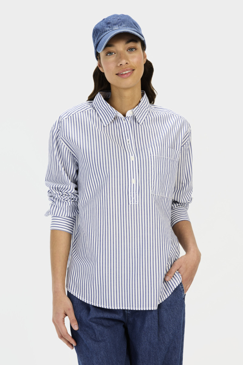 Košeľa Camel Active Blouse Elemental Blue