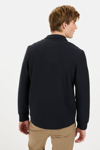 MELEGÍTŐFELSŐ CAMEL ACTIVE SWEAT-OVERSHIRT - Kép 3