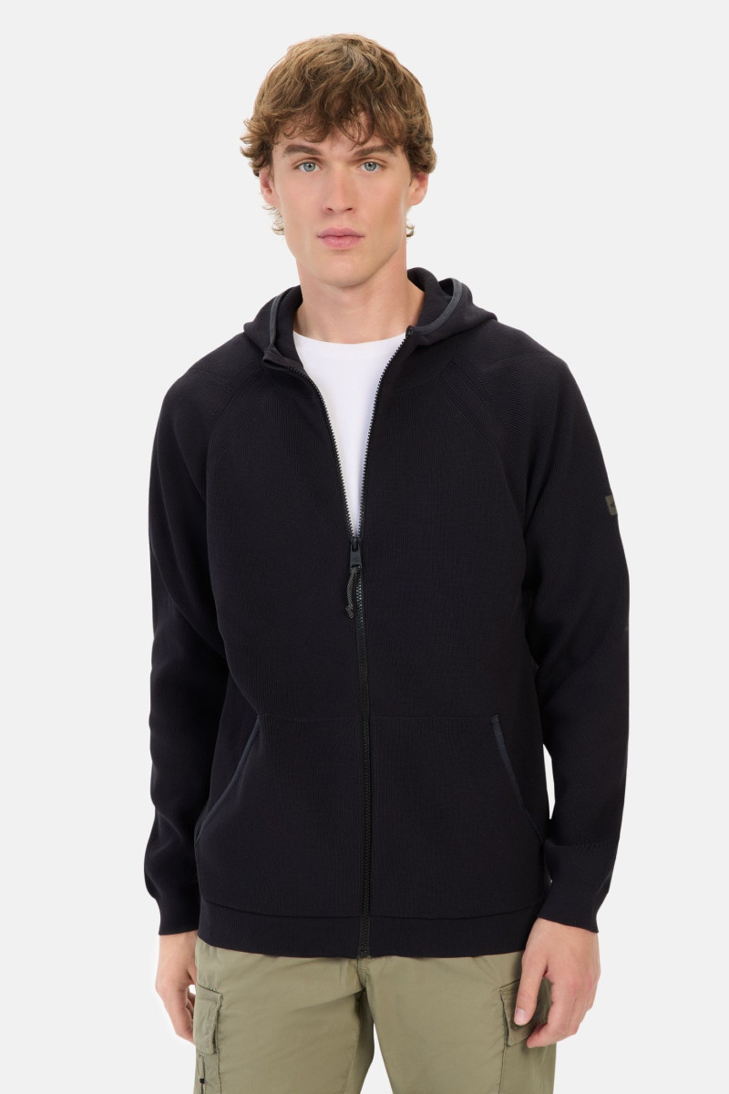 Pulóver Camel Active Knitted Jacket Dark Indigo