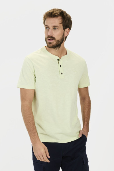 TRIČKO CAMEL ACTIVE HENLEY 1/2 ARM - Fotografia č. 1
