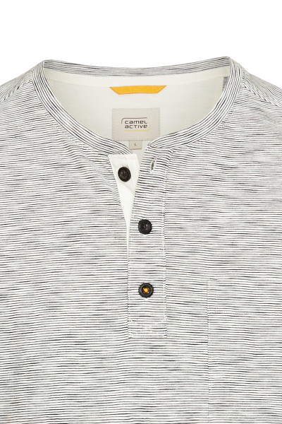 TRIČKO CAMEL ACTIVE HENLEY 1/2 ARM - Fotografie č. 6