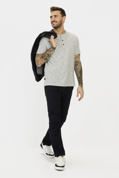 TRIČKO CAMEL ACTIVE HENLEY 1/2 ARM - Fotografie č. 2