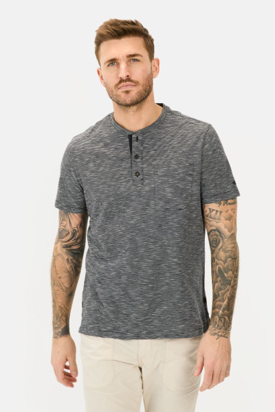 TRIČKO CAMEL ACTIVE HENLEY 1/2 ARM - Fotografie č. 1