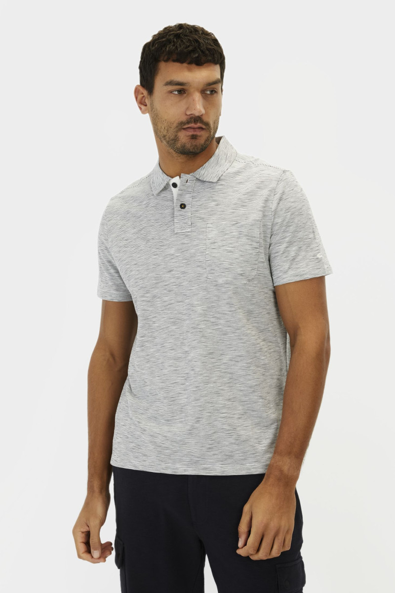 Póló Camel Active Polo 1/2 Arm Ecru