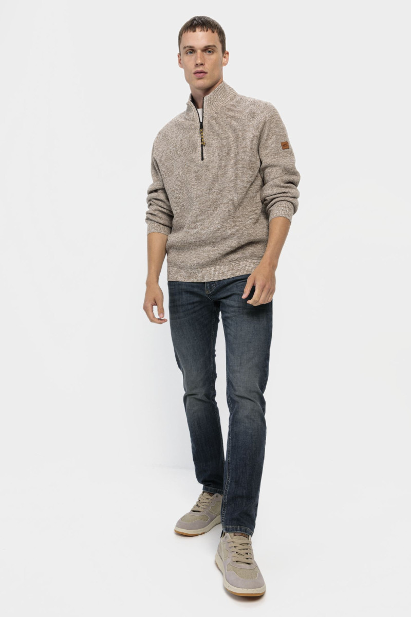 Džínsy Camel Active 5-Pkt Denim Dark Greencast