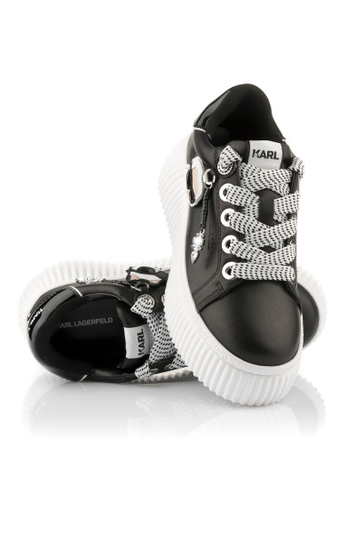 SPORTCIPŐ KARL LAGERFELD KREEPER LO TWIN PENDANT LO LACE - Kép 2